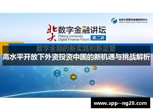 高水平开放下外资投资中国的新机遇与挑战解析